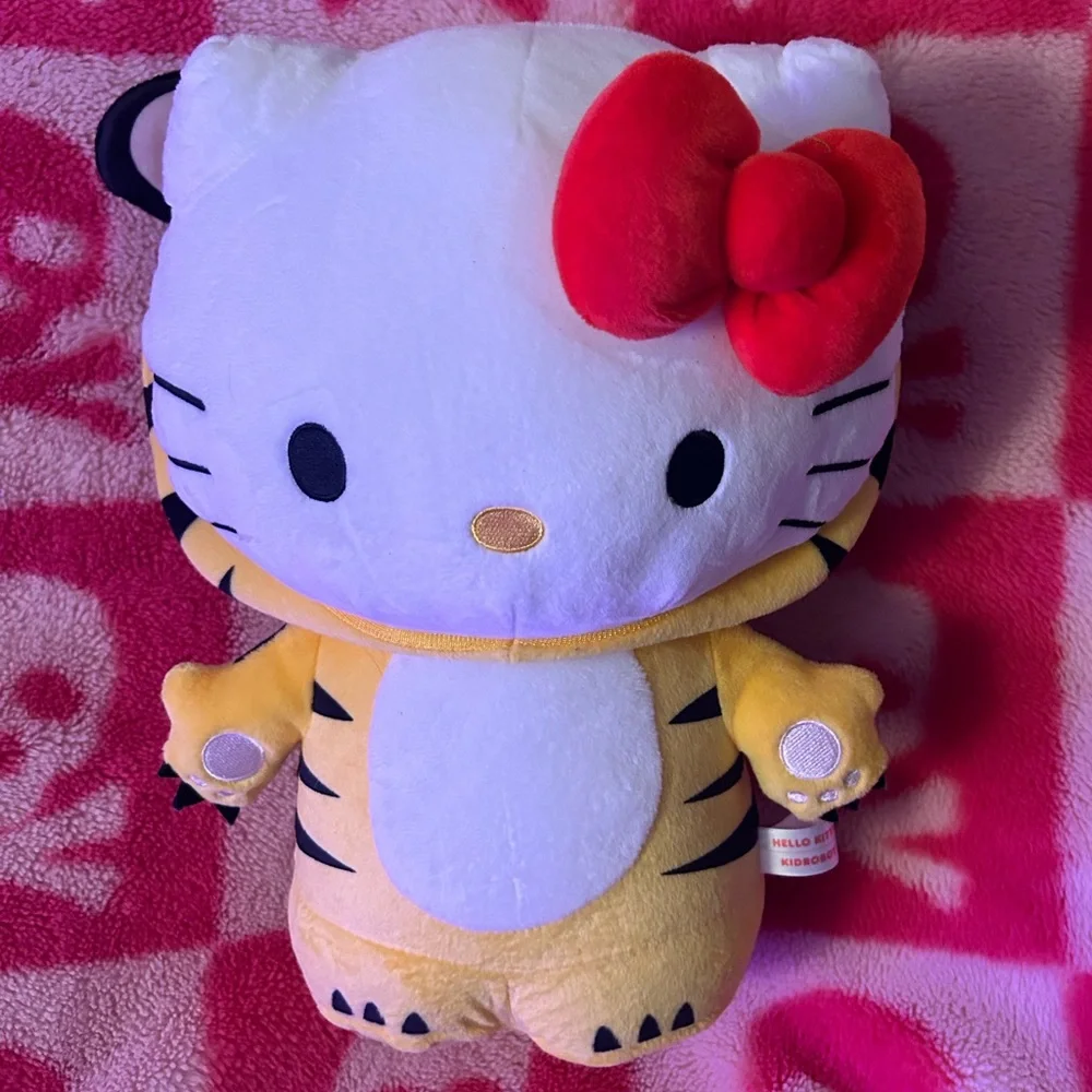 Hello Kitty X Kid Robot weighted “year of the tiger” plush - Picture 3 of 5
